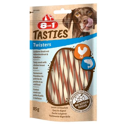 8in1 Tasties Chicken Twisters 85g