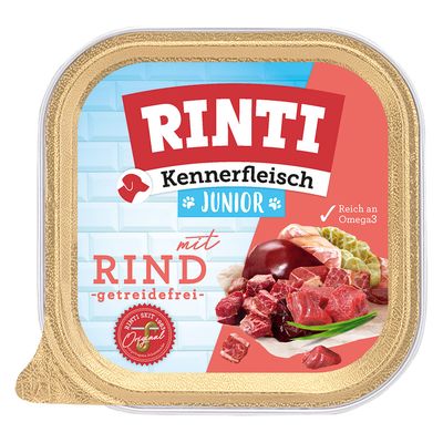 RINTI Kennerfleisch Junior 9 x 300 g Chicken