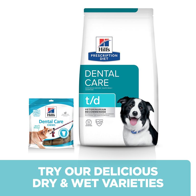 Hill's Prescription Diet Canine t/d Dental Care - Chicken 10kg