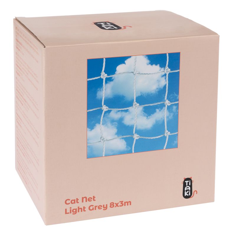 TIAKI Light Grey Safety Net with Wire Reinforcement 2 x 1.5m