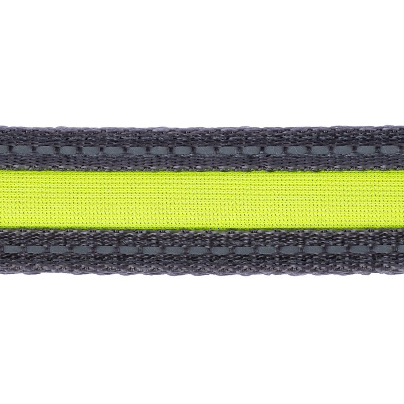 Nomad Tales Spirit USB LED Lead - Neon Yellow & Grey 120cm Length, 25mm Width