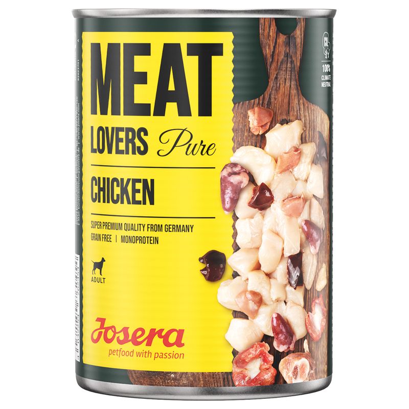 Saver Pack Josera Meatlovers Pure 12 x 800g Beef
