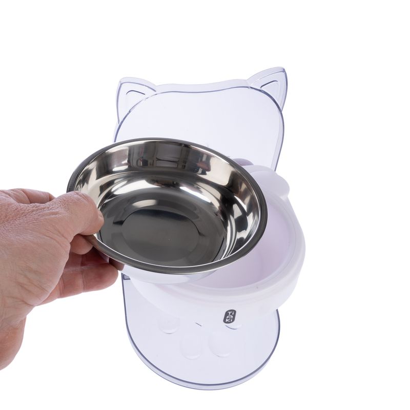 TIAKI Lilly Height-Adjustable Cat Bowl 480ml