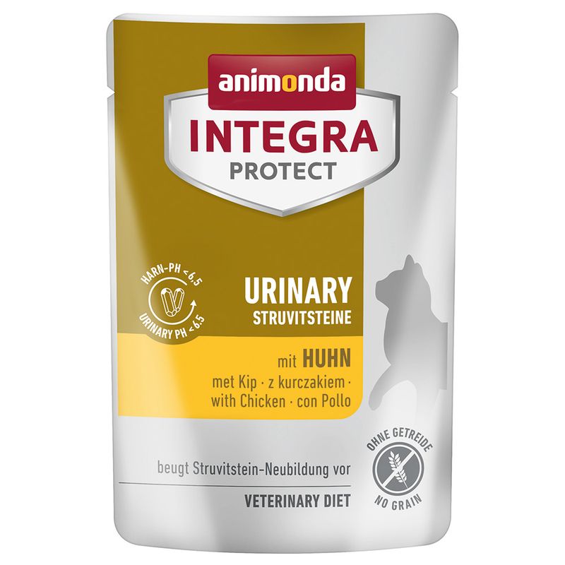 animonda Integra Protect Adult Urinary Struvite stones 8 x 85 g with chicken