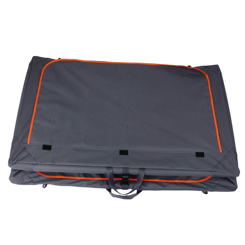 Deluxe Aluminium Folding Nylon Crate L: 91 x 61 x 58 cm (L x W x H)