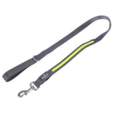 Nomad Tales Spirit USB LED Lead - Neon Yellow & Grey 120cm Length, 25mm Width