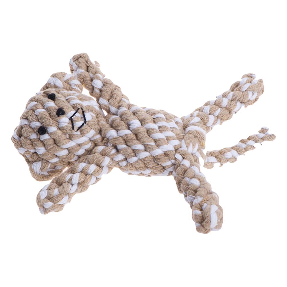 Dog Toy Cotton Rope Animal Monkey approx 18cm