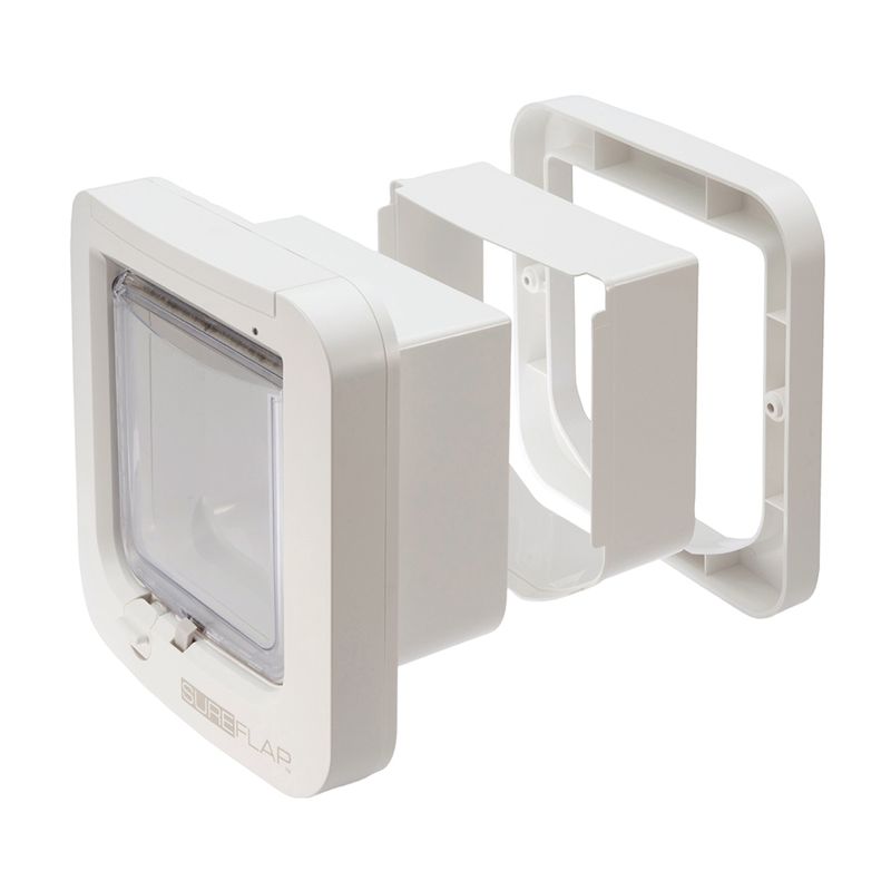 SureFlap Microchip Cat Flap White Cat Flap
