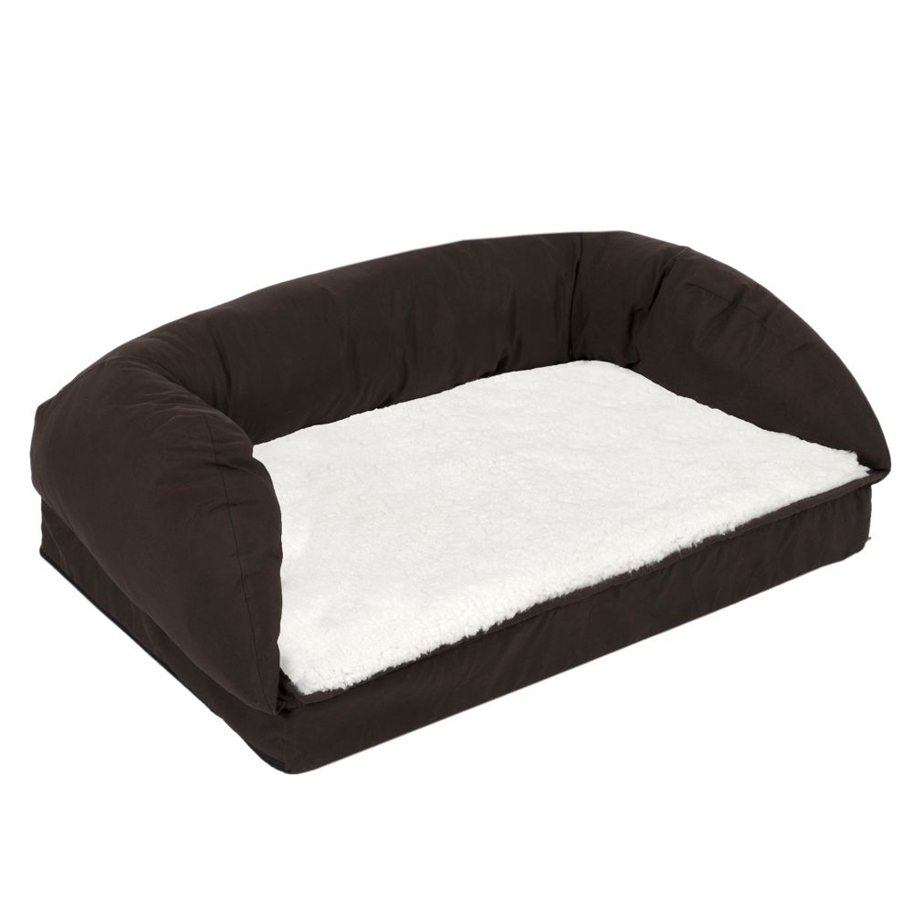 Orthopaedic square dog bed 75 x 50 x 25 cm (L x W x H)