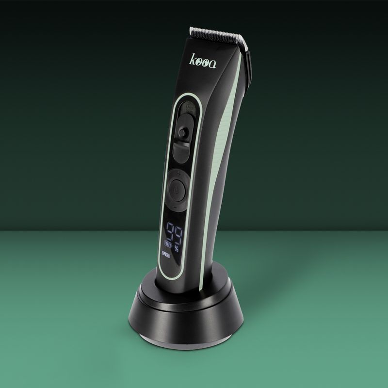 kooa GEAR 3S Battery-Operated Clippers Complete Set