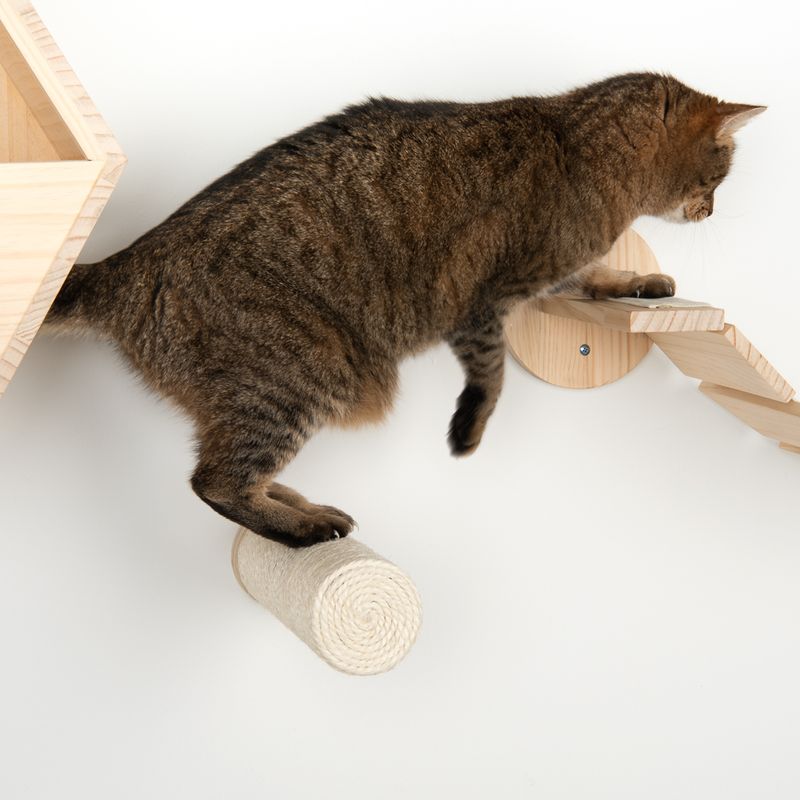 Korbin Wall Mounted Scratch Post Natural