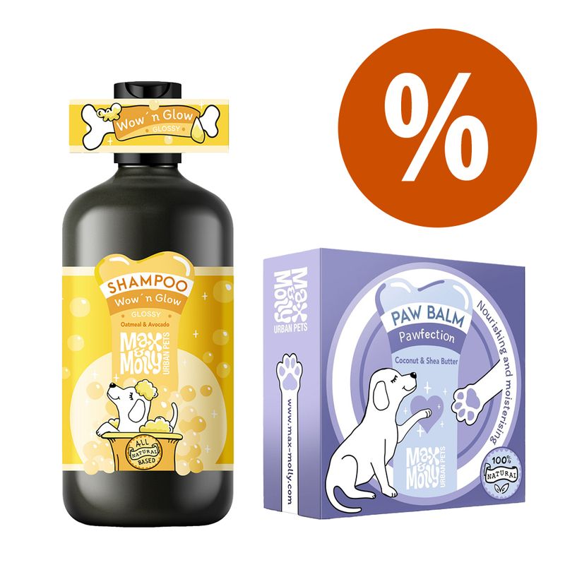 Max & Molly Wow'n Glow Dog Shampoo 250ml