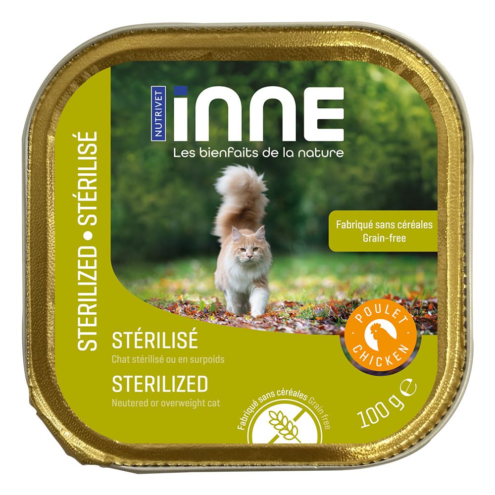 Nutrivet Inne Sterilised Cat Chicken (16 x 100g)