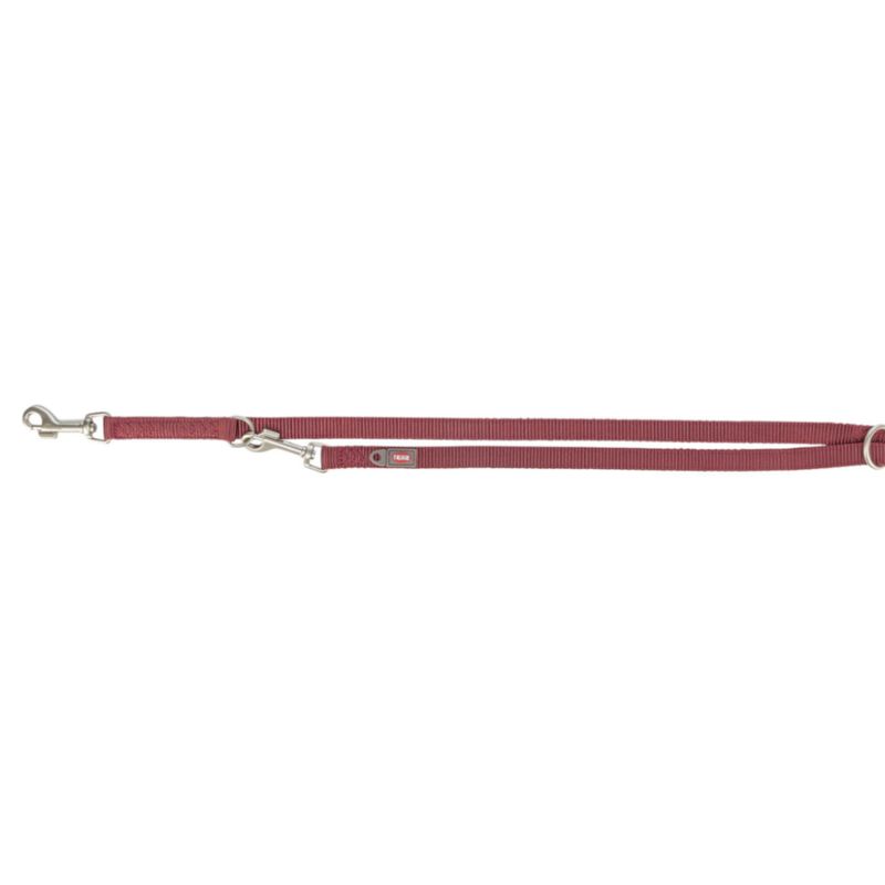 Trixie Premium Double-Layer Extension Lead - Sangria Size M - L: 200cm long, 20mm wide