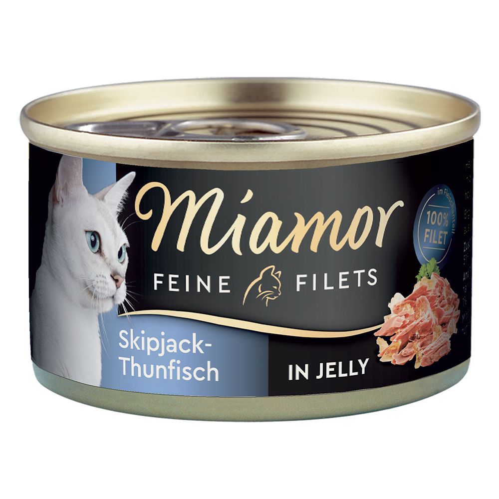 Miamor Fine Fillets Saver Pack 24 x 100g Skipjack Tuna