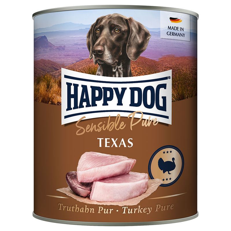 Saver Pack Happy Dog Sensitive Pure 24 x 800 g Germany (pure beef)