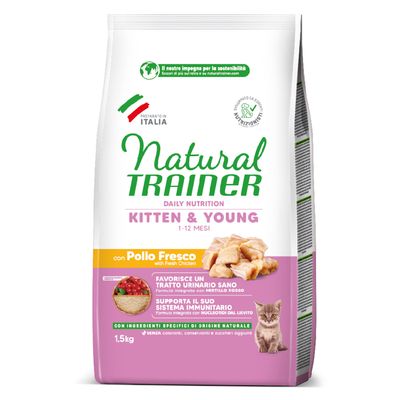 Natural Trainer Kitten Chicken 1.5 kg