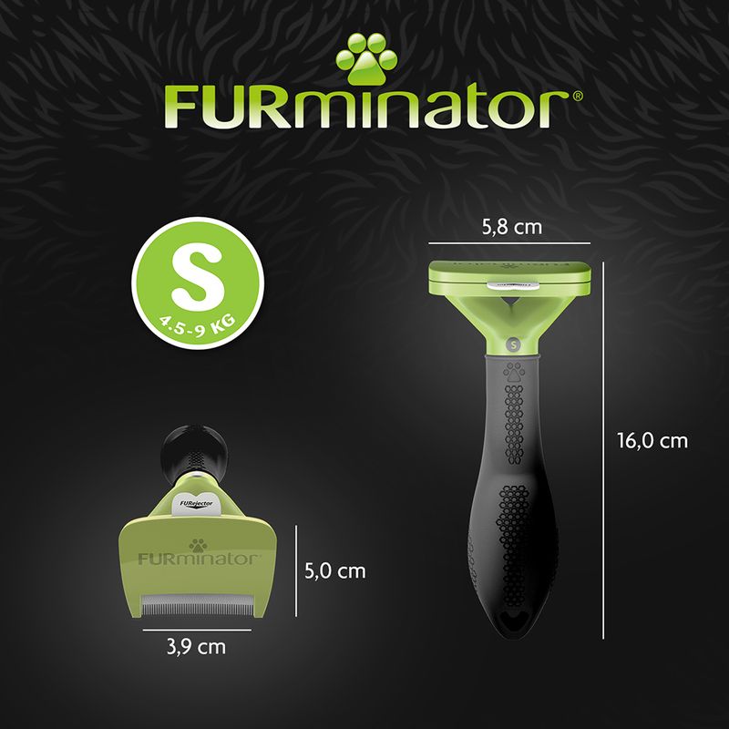 FURminator Short Hair S width 3.8cm