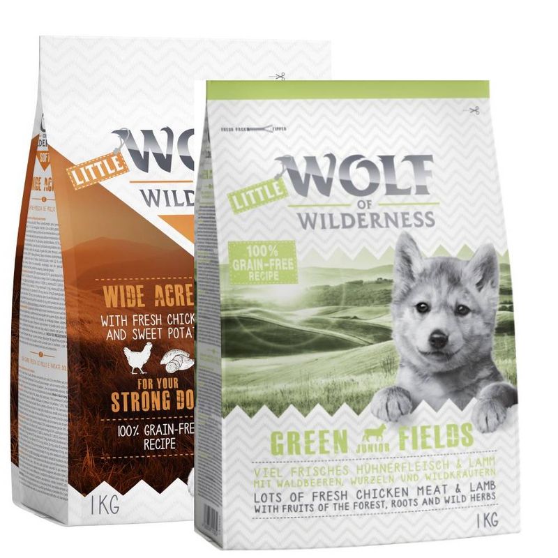 Little Wolf of Wilderness Junior Mixed Trial Pack 2 x 1kg