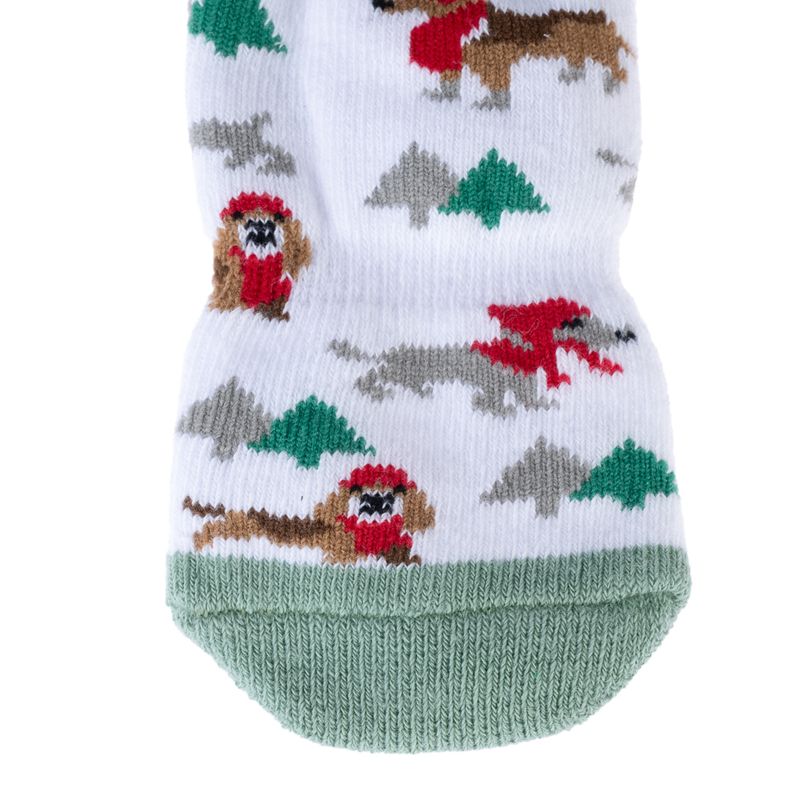 TIAKI Pet & Parent Winter Socks Set: Pet Socks (2 pairs) & Pawrent Socks (1 Pair)