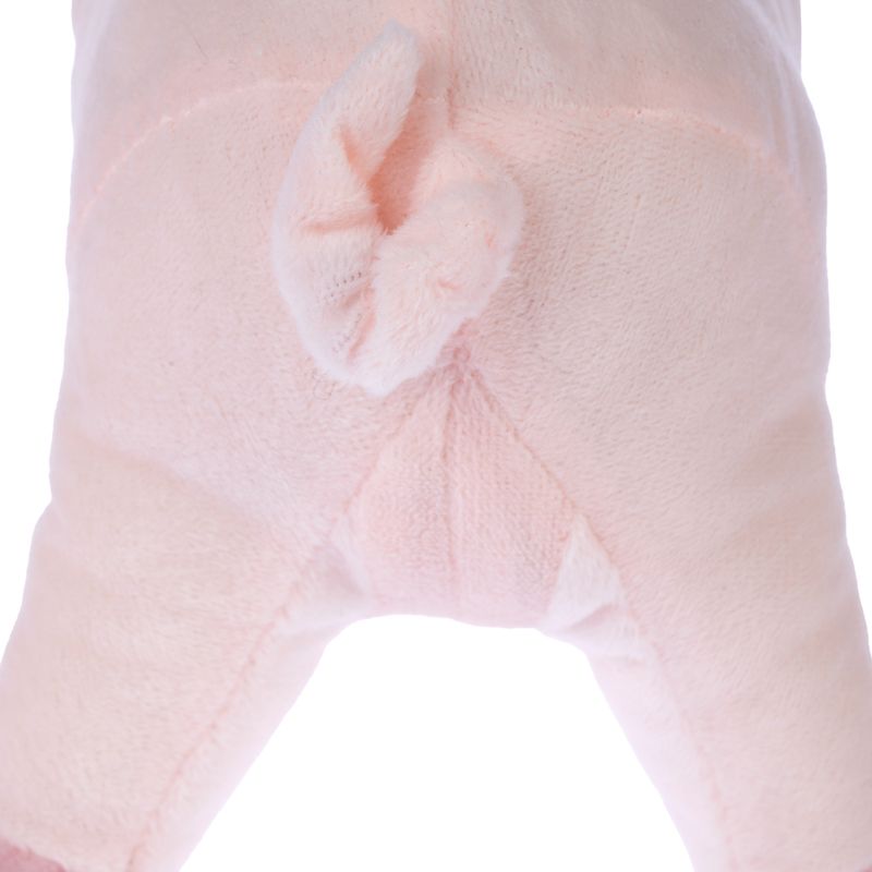 TIAKI Oink Pig Plush Squeaker Toy approx. 25.5 x 7 x 14 cm (L x W x H)