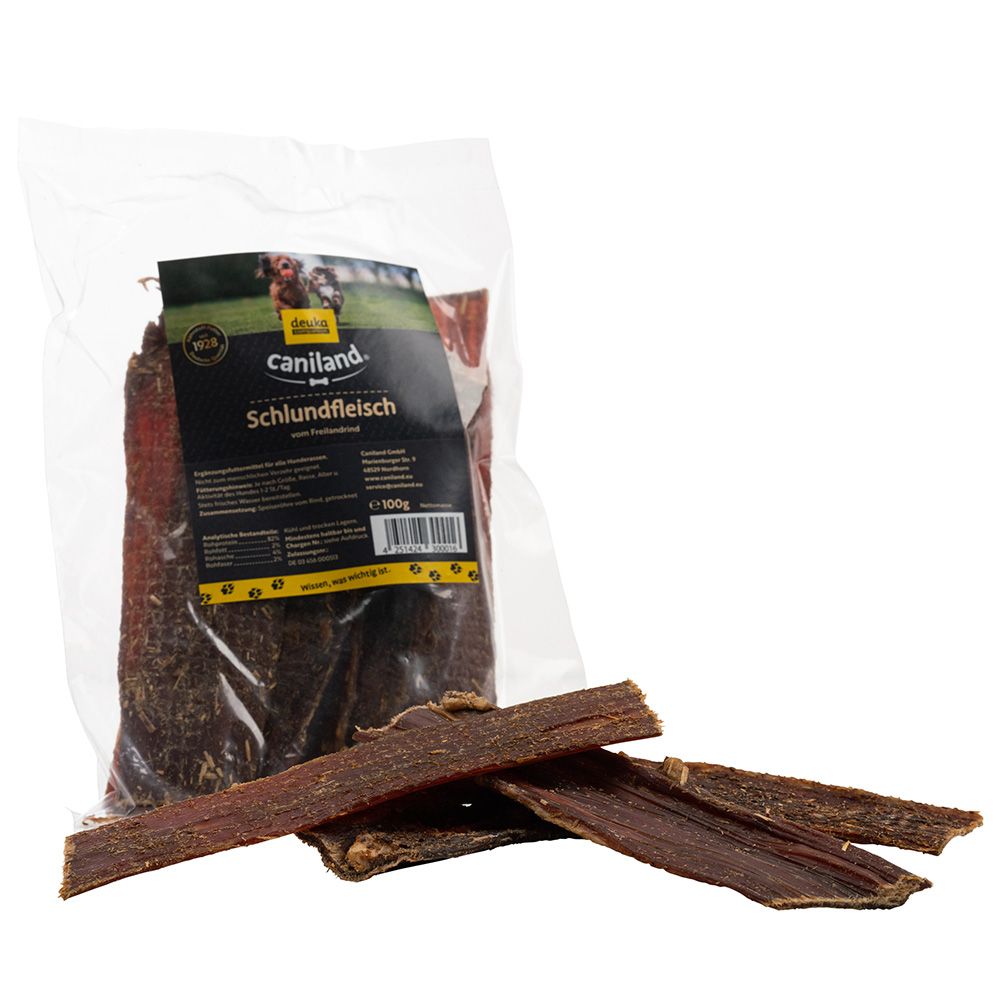 Caniland Angus Beef Throat Chews 100g