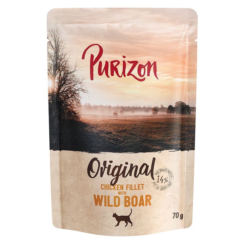 Purizon Adult 6 x 70g - Grain-Free Mixed Pack (3 varieties)