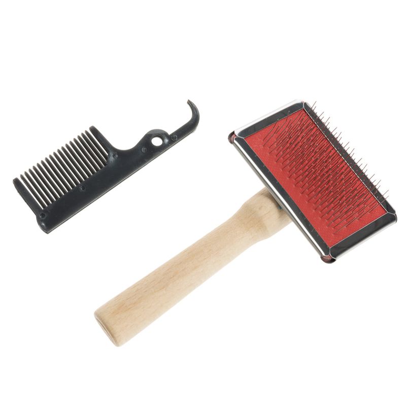 Soft Brush and Brush Cleaner 12 x 5.5cm (L x W)