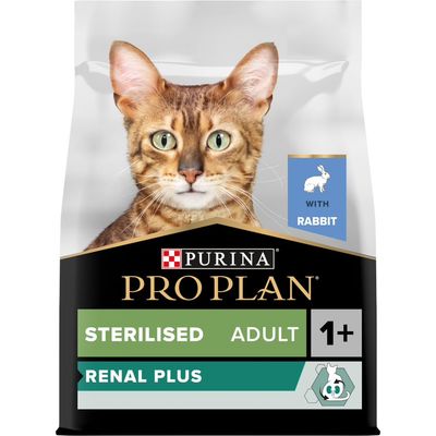 PURINA PRO PLAN Sterilised Adult Renal Plus - Rabbit 3kg