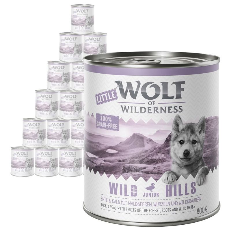 Little Wolf of Wilderness Saver Pack 24 x 800g Mixed Pack