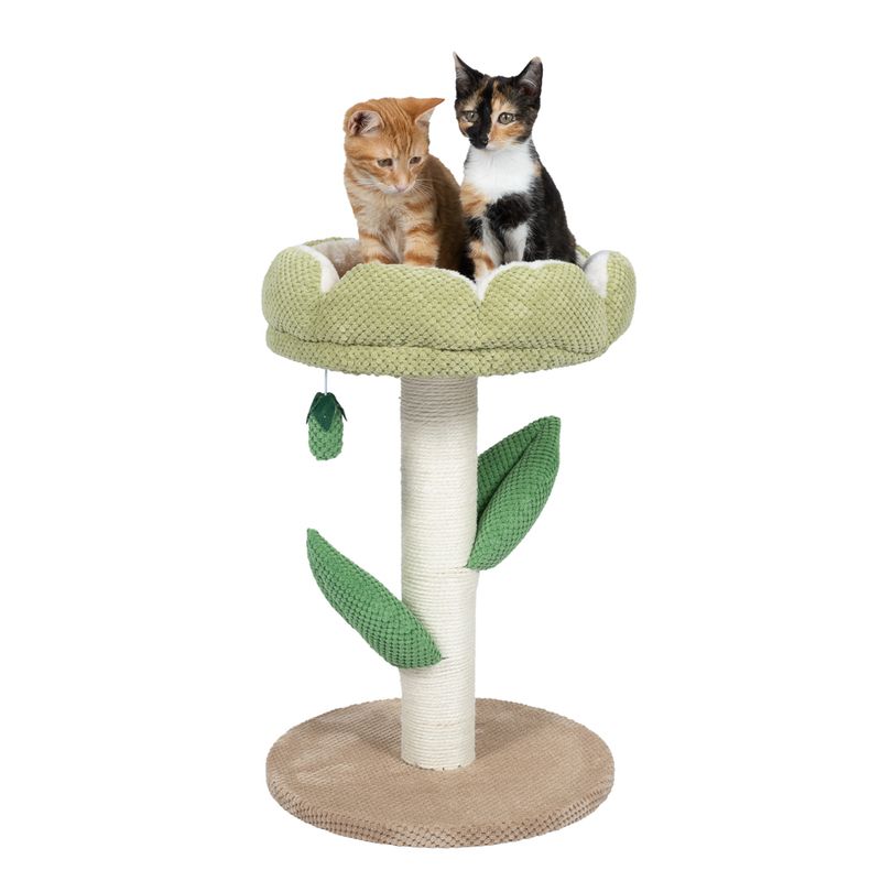 TIAKI Nature Blossom Scratching Tree Light Green