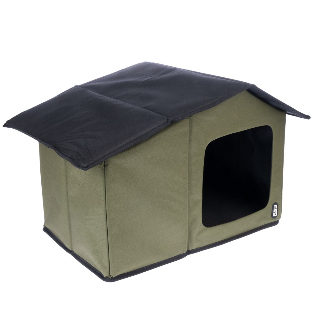 TIAKI Camo Cat House 58 x 42 x 37 cm (L x W x H)