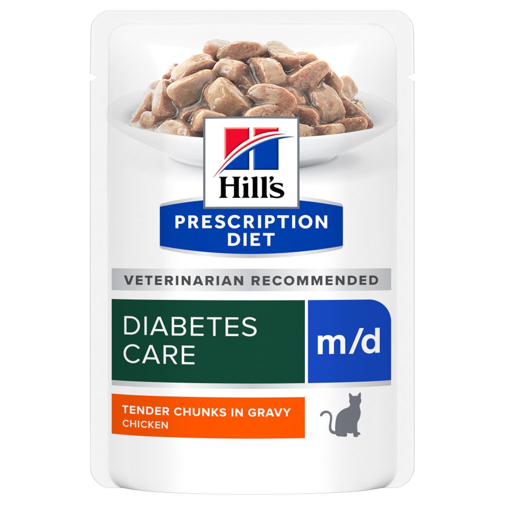 Hill's Prescription Diet m/d Diabetes Care - Chicken 12 x 85g