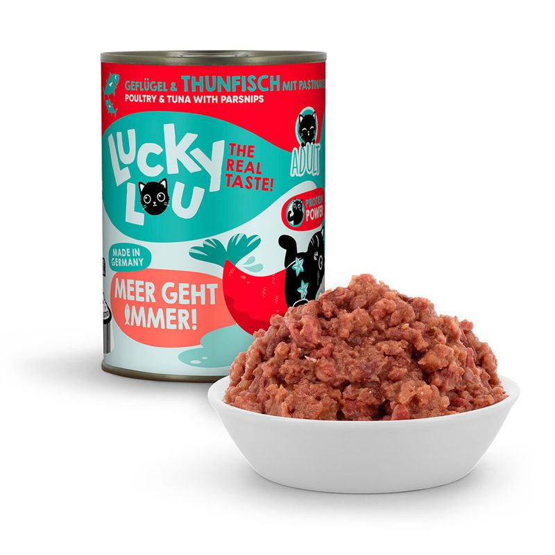 Lucky Lou Adult 6 x 400g Poultry