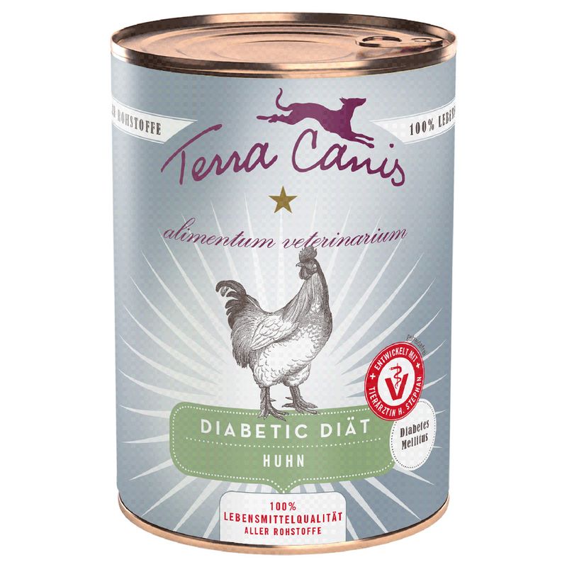 Terra Canis Alimentum Veterinarium Diabetic Diet 6 x 400 g Game