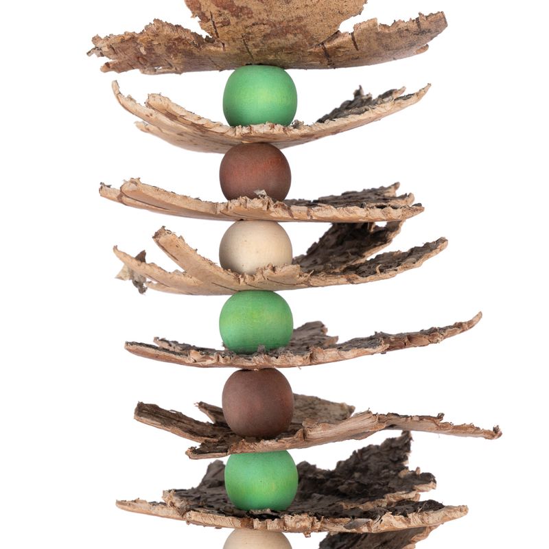 TIAKI Maple Leaf Kebab Nibble Toy for Birds approx. 8 x 5 x 24cm (L x W x H)