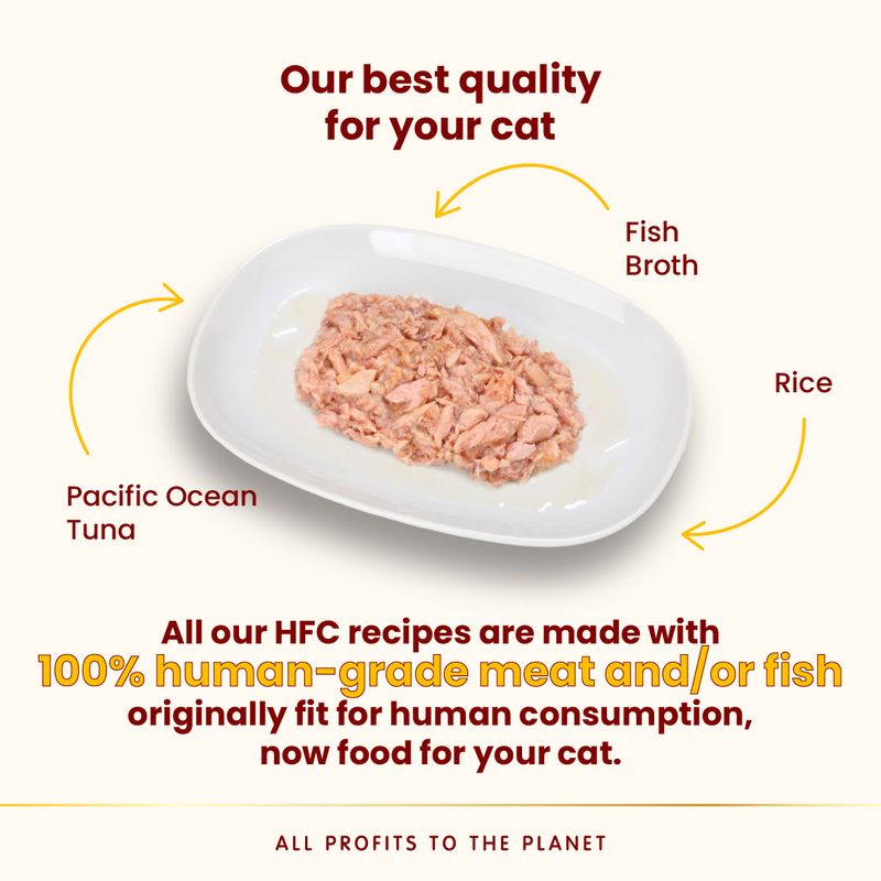 Almo Nature HFC Natural Cans Saver Pack 24 x 70g Atlantic Tuna