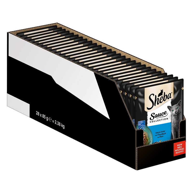 Sheba Pouches Varieties 28 x 85g Select Slices in Gravy with Chicken