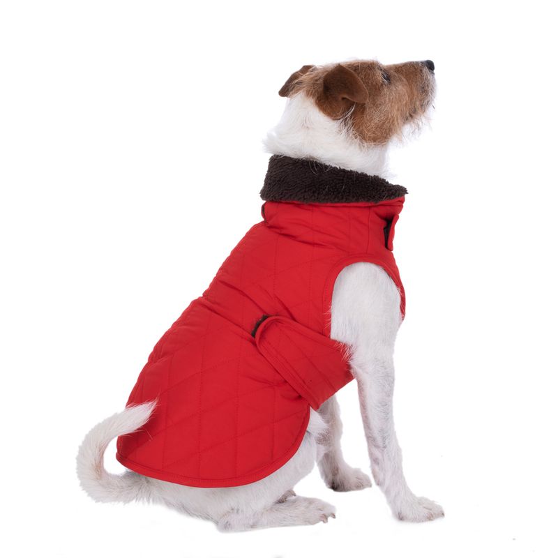 Quilted Dog Coat approx. 30cm Back Length