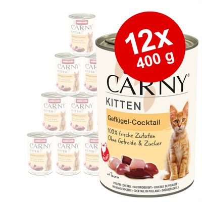 animonda Carny Kitten 12 x 400g Poultry & Beef