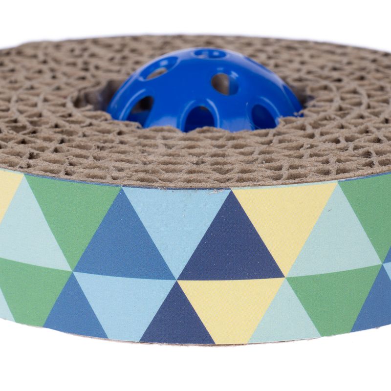 zooplus Basics Spin & Scratch Cat Toy diameter 10 x (H) 4 cm