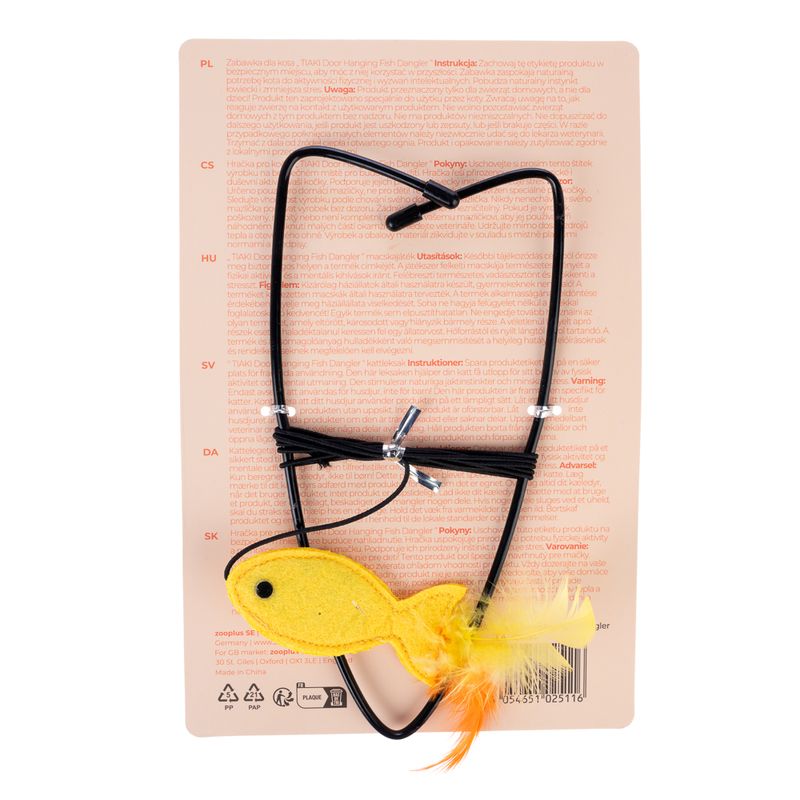 TIAKI Dangling Cat Toy with Door Mount 1 Toy