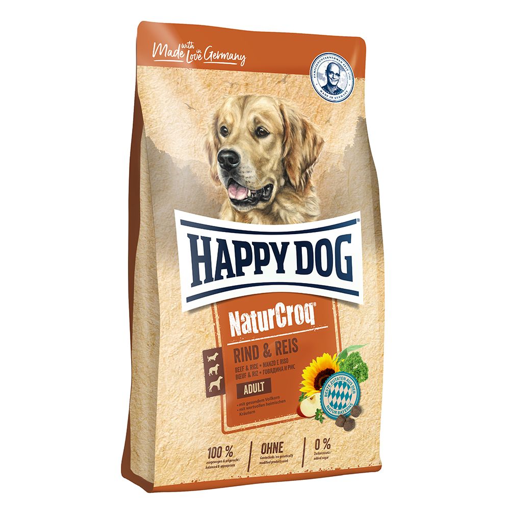 Happy Dog NaturCroq Beef & Rice 15kg