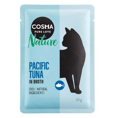 Cosma Nature Pouches 6 x 50g Mixed Pack (6 Varieties)