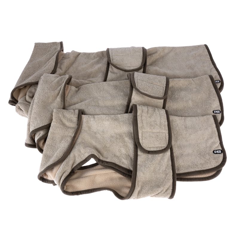 TIAKI Snuggle Dog Bathrobe approx. 50cm (Back Length)