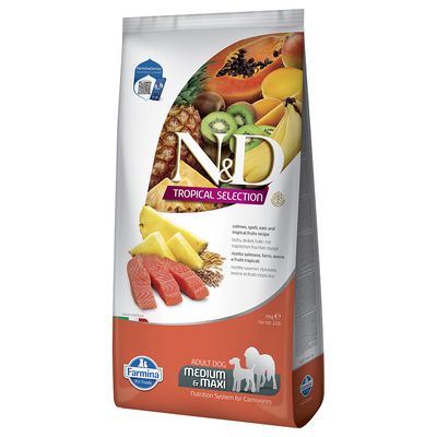 N&D Tropical Selection Adult Medium/Maxi with Salmon 10kg
