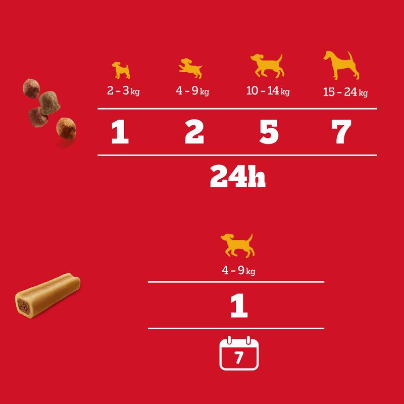 Pedigree Tasty Minis & Jumbone Mini Mega Box 740g