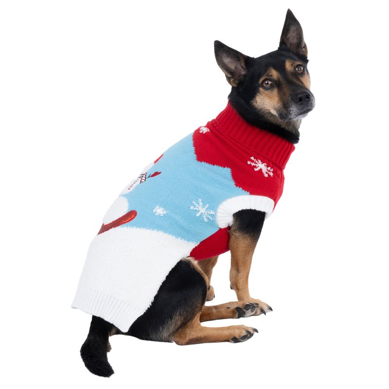 TIAKI Snowman Dog Jumper approx. 40 cm back length