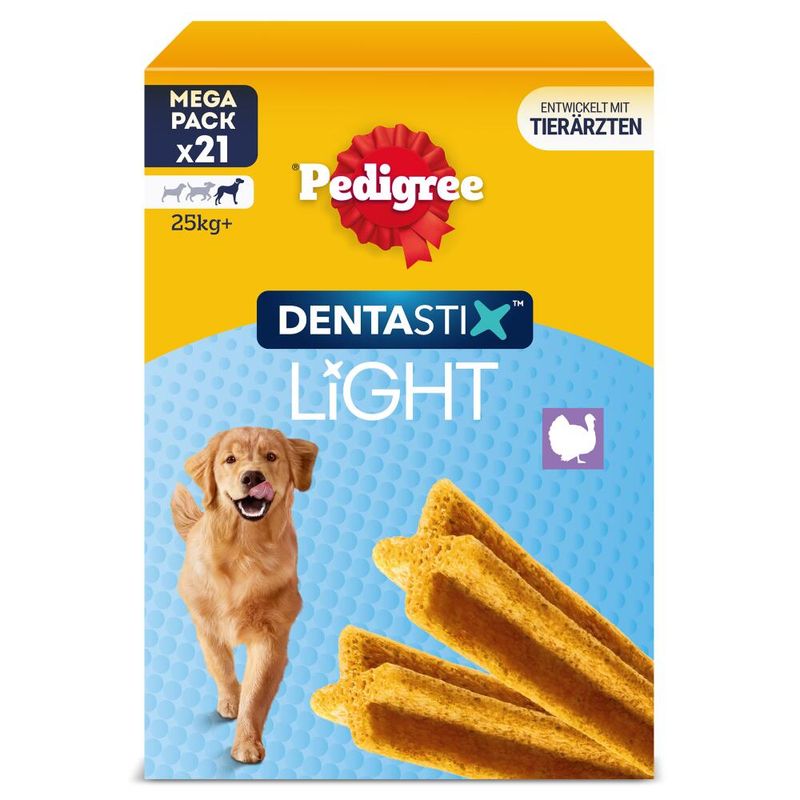 Pedigree Dentastix Light - Daily Oral Care for Large Dogs (>25kg) 21 Sticks