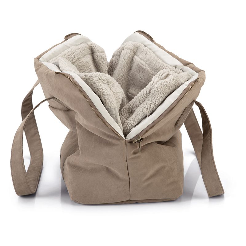 Designed by Lotte Bundu Dog Carrier Bag Beige (up to 7kg)